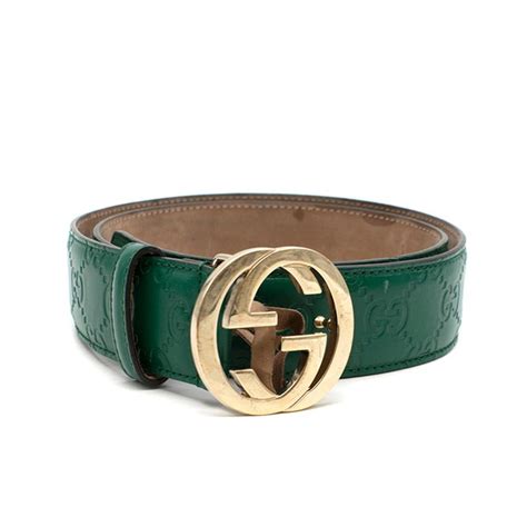 black and green gucci belt|gucci green waist belt.